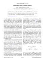 Statistical fluxes and the Curie-Weiss metal state