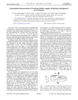 Experimental demonstration of fractional orbital angular momentum entanglement of two photons