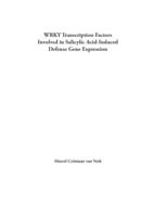 WRKY transcription factors involved in salicylic acid-induced defense gene expression