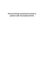 Physical therapy and physical activity in patients with rheumatoid arthritis