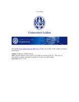 Morally sensitive issues and cross-border movement in the EU. The cases of reproductive matters and legal recognition of same-sex relationships