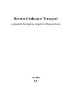 Reverse cholesterol transport : a potential therapeutic target for atherosclerosis