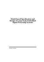 Model-based specification and design of large-scale embedded signal processing systems