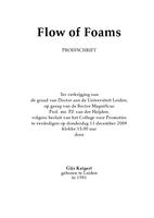 Flow of Foams