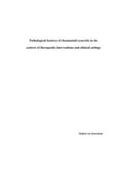 Pathological features of rheumatoid synovitis in the context of therapeutic interventions and clinical settings