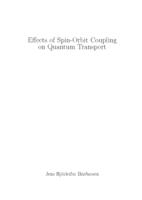 Effects of spin-orbit coupling on quantum transport