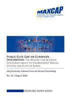 Public-Elite Gap on European Integration: The Missing Link between Discourses about EU Enlargement among Citizens and Elites in Serbia