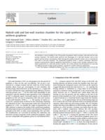 Hybrid cold and hot-wall reaction chamber for the rapid synthesis of uniform graphene