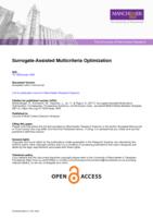 Surrogate-assisted multicriteria optimization: Complexities, prospective solutions, and business case