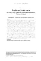 Frightened by the eagle. Recording songs and music from the Island of Siberut, Mentawai Islands