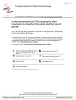 A new perspective on PTSD symptoms after traumatic vs stressful life events and the role of gender