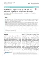 ARA-PEPs: a repository of putative sORF-encoded peptides in Arabidopsis thaliana