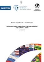 The EU's Global Strategy in the Age of Brexit and 'America First'