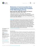 Mechanism of environmentally driven conformational changes that modulate H-NS DNA-bridging activity