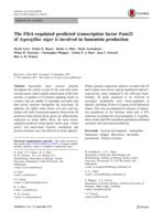 The FlbA-regulated predicted transcription factor Fum21 of Aspergillus niger is involved in fumonisin production