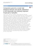 Comparative genomics reveals high biological diversity and specific adaptations in the industrially and medically important fungal genus Aspergillus