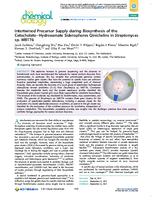 Intertwined Precursor Supply during Biosynthesis of the Catecholate-Hydroxamate Siderophores Qinichelins in Streptomyces sp MBT76