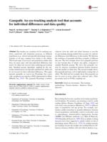 Gazepath: An eye-tracking analysis tool that accounts for individual differences and data quality. Behavior research methods