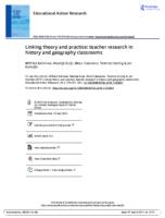 Linking theory and practice: Teacher research in history and geography classrooms