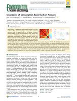 Uncertainty of Consumption-Based Carbon Accounts