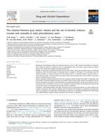 The relation between gray matter volume and the use of alcohol, tobacco, cocaine and cannabis in male polysubstance users