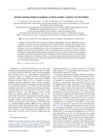 Intrinsic stacking domains in graphene on silicon carbide: A pathway for intercalation