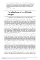 Introduction: The Indian Ocean of Law: Hybridity and Space