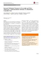 Increased Metformin Clearance in Overweight and Obese Adolescents: A Pharmacokinetic Substudy of a Randomized Controlled Trial