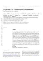 LOFAR/H-ATLAS: the low-frequency radio luminosity-star-formation rate relation