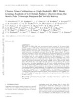 Cluster mass calibration at high redshift: HST weak lensing analysis of 13 distant galaxy clusters from the South Pole Telescope Sunyaev-Zel'dovich Survey