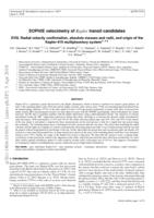 SOPHIE velocimetry of Kepler transit candidates. XVIII. Radial velocity confirmation, absolute masses and radii, and origin of the Kepler-419 multiplanetary system
