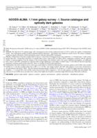 GOODS-ALMA: 1.1 mm galaxy survey. I. Source catalog and optically dark galaxies