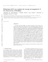 Flickering AGN can explain the strong circumgalactic O VI observed by COS-Halos