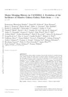 Major merging history in CANDELS. I. Evolution of the incidence of massive galaxy-galaxy pairs from z = 3 to z ∼ 0