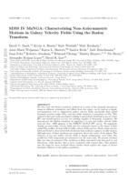 SDSS-IV MaNGA: characterizing non-axisymmetric motions in galaxy velocity fields using the Radon transform