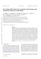 The Lockman Hole Project: new constraints on the sub-mJy source counts from a wide-area 1.4 GHz mosaic