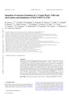 Growing a 'cosmic beast': observations and simulations of MACS J0717.5+3745