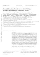 Herschel Planetary Nebula Survey (HerPlaNS): hydrogen recombination laser lines in Mz 3