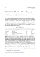 WCSC 2017: The 7th World Chess Software Championship