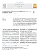 Do natural resources impede renewable energy production in the EU? A mixed-methods analysis