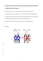 Structural principles to steer the selectivity of the electrocatalytic reduction of aliphatic ketones on platinum