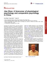 Jiao Shao: A forerunner of physiological psychology and comparative psychology in China