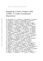 Exploring cosmic origins with CORE: B-mode component separation