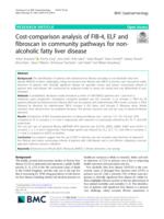 Cost-comparison analysis of FIB-4, ELF and fibroscan in community pathways for non-alcoholic fatty liver disease