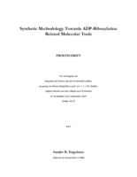 Synthetic methodology towards ADP-ribosylation related molecular tools