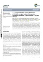 Alpha-d-Gal-cyclophellitol cyclosulfamidate is a Michaelis complex analog that stabilizes therapeutic lysosomal alpha-galactosidase A in Fabry disease