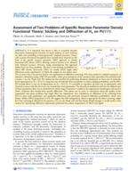 Assessment of Two Problems of Specific Reaction Parameter Density Functional Theory: Sticking and Diffraction of H-2 on Pt(111)