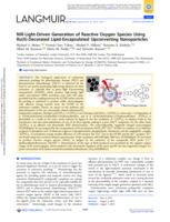 NIR-Light-Driven Generation of Reactive Oxygen Species Using Ru(II)-Decorated Lipid-Encapsulated Upconverting Nanoparticles