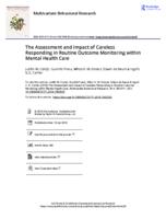 The assessment and impact of careless responding in routine outcome monitoring within mental health care