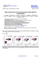 Radio observations of the merging galaxy cluster Abell 520 (Corrigendum)